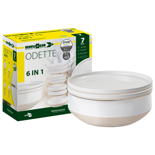 Brunner - Set 6in1 Odette - Geschirr-Set Gr 7 Pieces grau Brunner - Set 6in1 Odette - Geschirr-Set Gr 7 Pieces grau von BRUNNER