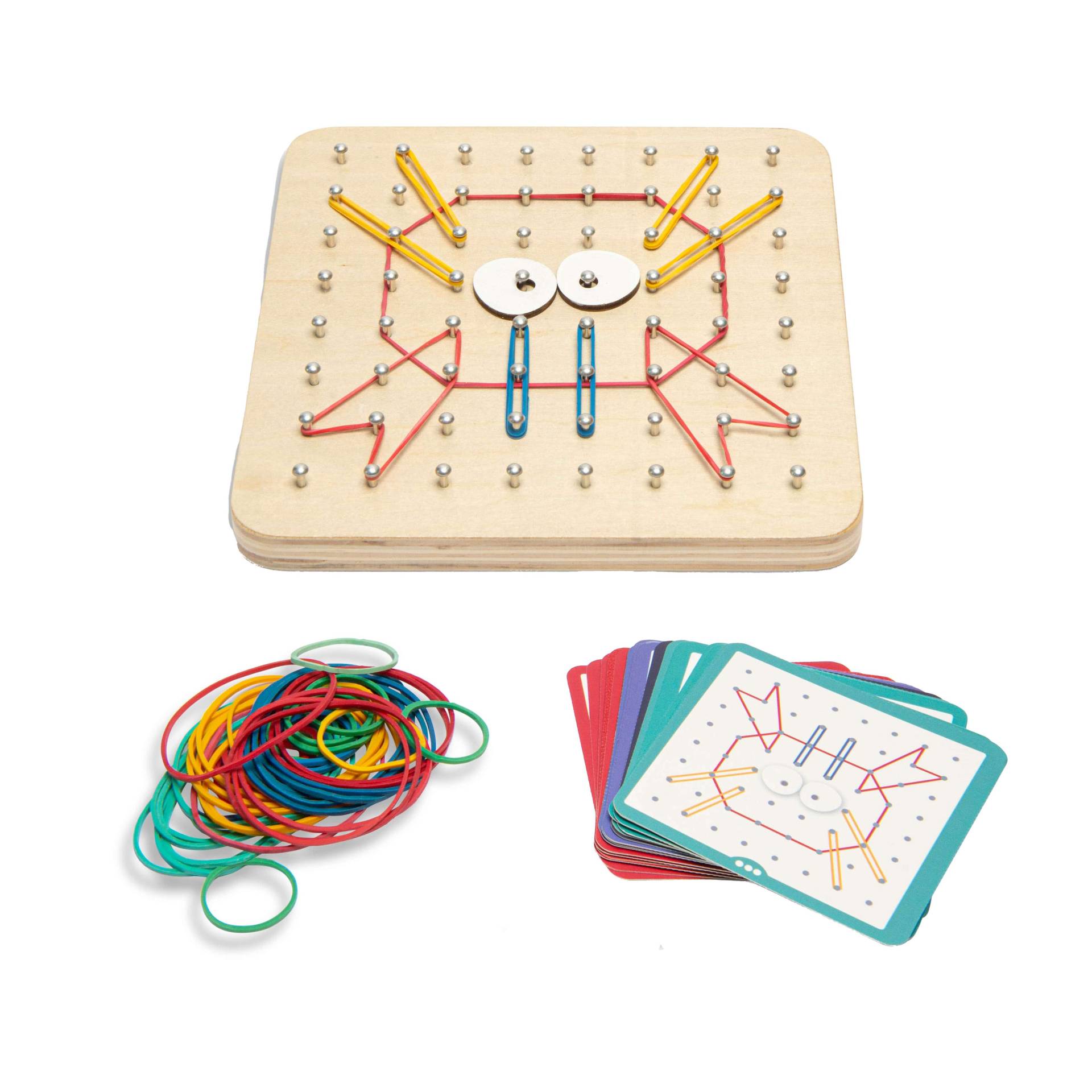 BS Toys Geschicklichkeitsspiel "Geoboard" BS Toys Geschicklichkeitsspiel "Geoboard" von BS Toys