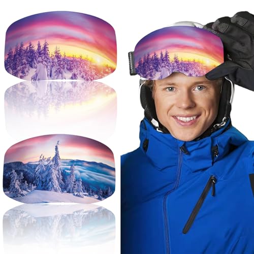 BSITSSS 2 Stück Skibrillen Schutz Überzug, Skibrillenschutz Überzug Tragbarkeit, Skibrille Schutzhülle Anti-Kratzer, Schutzhülle Skibrille, Schützt vor Kratzern, Ski Goggle Cover BSITSSS 2 Stück Skibrillen Schutz Überzug, Skibrillenschutz Überzug Tragbarkeit, Skibrille Schutzhülle Anti-Kratzer, Schutzhülle Skibrille, Schützt vor Kratzern, Ski Goggle Cover von BSITSSS