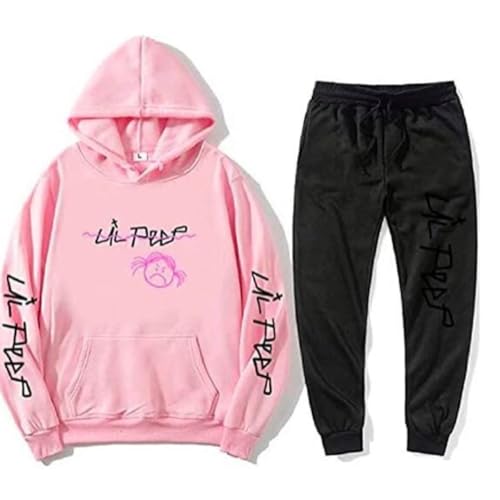 BSJTNFG Neu Peep Hoodie Und Hose Set Männer Rap Hiphop L Peep Männer Cool Print Hip Hop Tops Hoodie Und Hose Set Männlich FEMA-color6||3XL von BSJTNFG