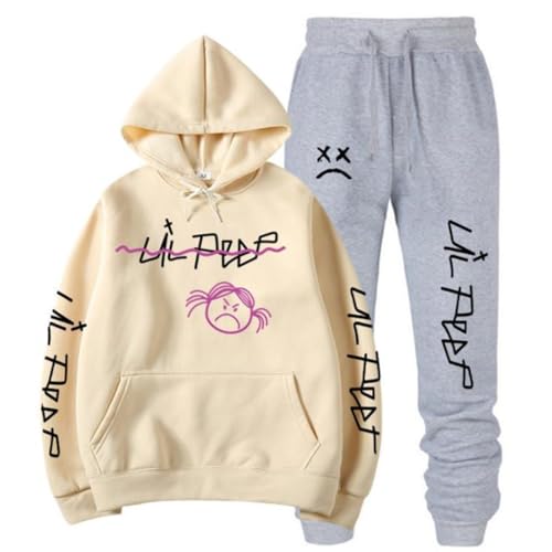 BSJTNFG Neu Peep Hoodie Und Hose Set Männer Rap Hiphop L Peep Männer Cool Print Hip Hop Tops Hoodie Und Hose Set Männlich FEMA-color7||XS von BSJTNFG