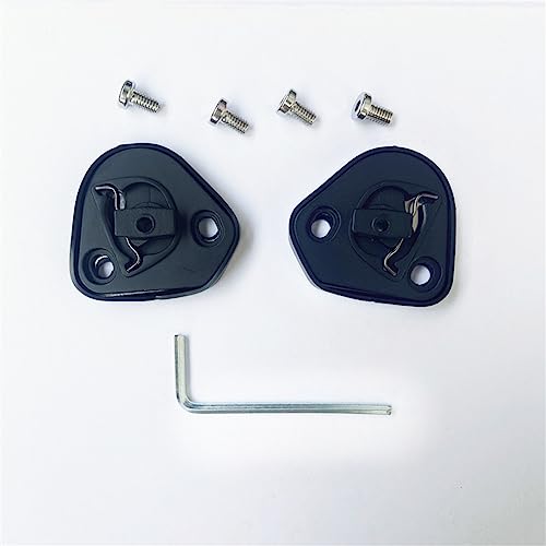 Pista GPR Base Plate Helm Zubehör für AGV Pista GPRR, Corsa R Pivot Kit Ersatz Visier Base von BSTOP