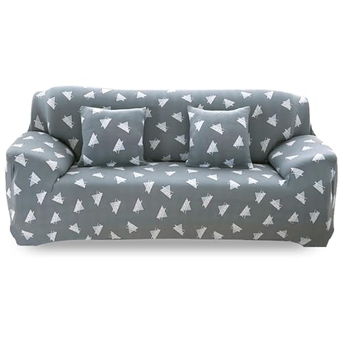 BTAISYDE Bedruckte Sofa Abdeckung Stretch Couch Covers Gemusterte Loveseat Bezüge für 2 Sitzer Kissen Couch Love Seat Set,A,2 von BTAISYDE