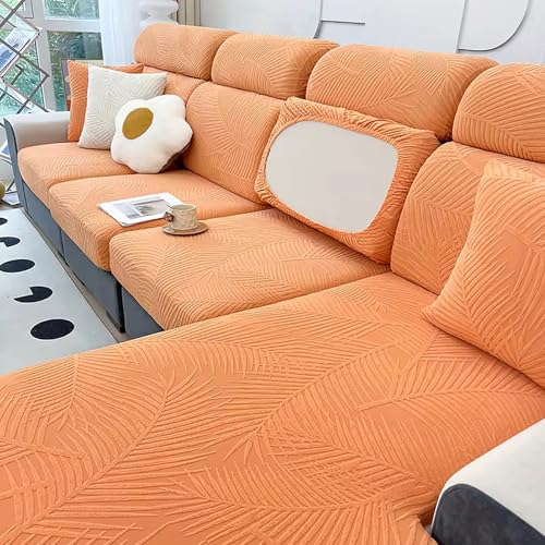 BTAISYDE Sofa Sitzkissenbezüge - Universal Stretch Sofa Slipcovers Couch Sitzbezug L Form, Soft Sofa Sitzbezug Couch Chaise Covers, Sofa Kissen Protector Covers,E,S1 von BTAISYDE