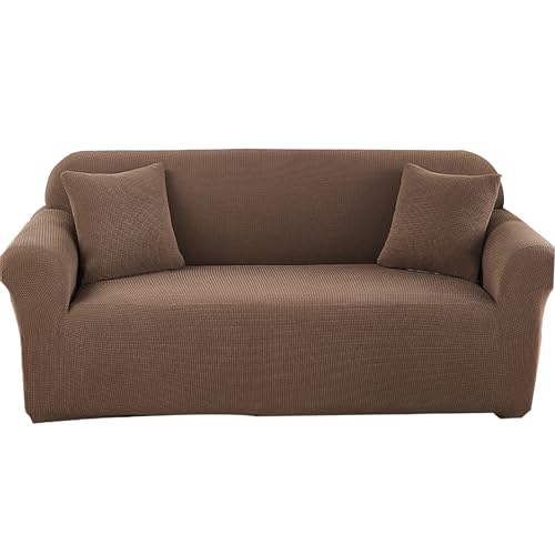 BTAISYDE Super-Stretch-Couch-Abdeckung für 3-Sitzer-Couch, 1 Stück Universal-Sofa Deckt Wohnzimmer Jacquard Spandex Möbel Protector Hunde Haustier Freundlich,C,3 Seater von BTAISYDE