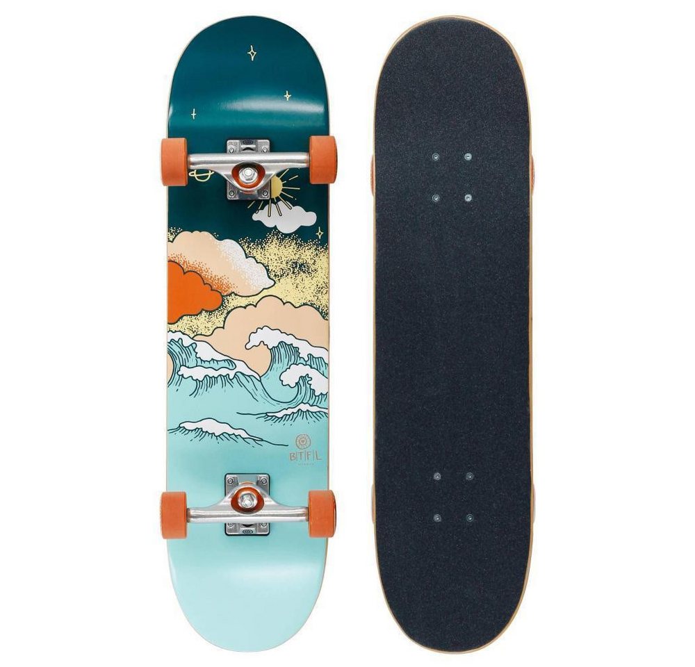 BTFL Skateboard BTFL - MARVIN - Skateboard Cruiser komplett 8" x 31.75" BTFL Skateboard BTFL - MARVIN - Skateboard Cruiser komplett 8" x 31.75" von BTFL