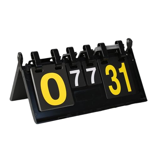 BTGHPI Tabletops Scoring Board Portable Tabletops Flippers Score Easily Score von BTGHPI