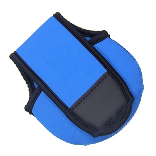 Baitcast-Angelrolle, Schutzhülle, Baitcast-Rolle, Aufbewahrungstaschen, stoßfeste Angelrollentasche, blau von BTGHPI