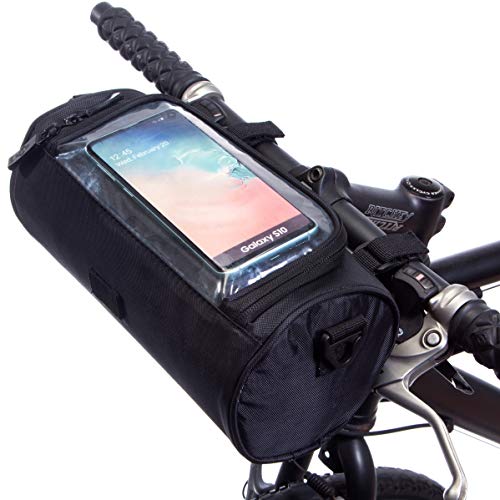 BTR Lenkertasche Fahrradkorb Tasche mit Touchscreen Vorne Fahrradtasche. Fronttasche Lenkerkorb Fahrrad Handyhalterung von BTR