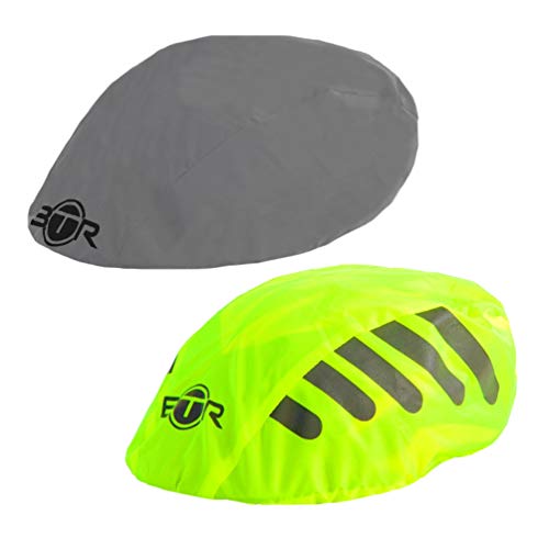 BTR fahrradhelm regenüberzug. Helm Cover x 2. Wasserdichter regenhaube fahrradhelm. Regenschutz für fahrradhelm von BTR