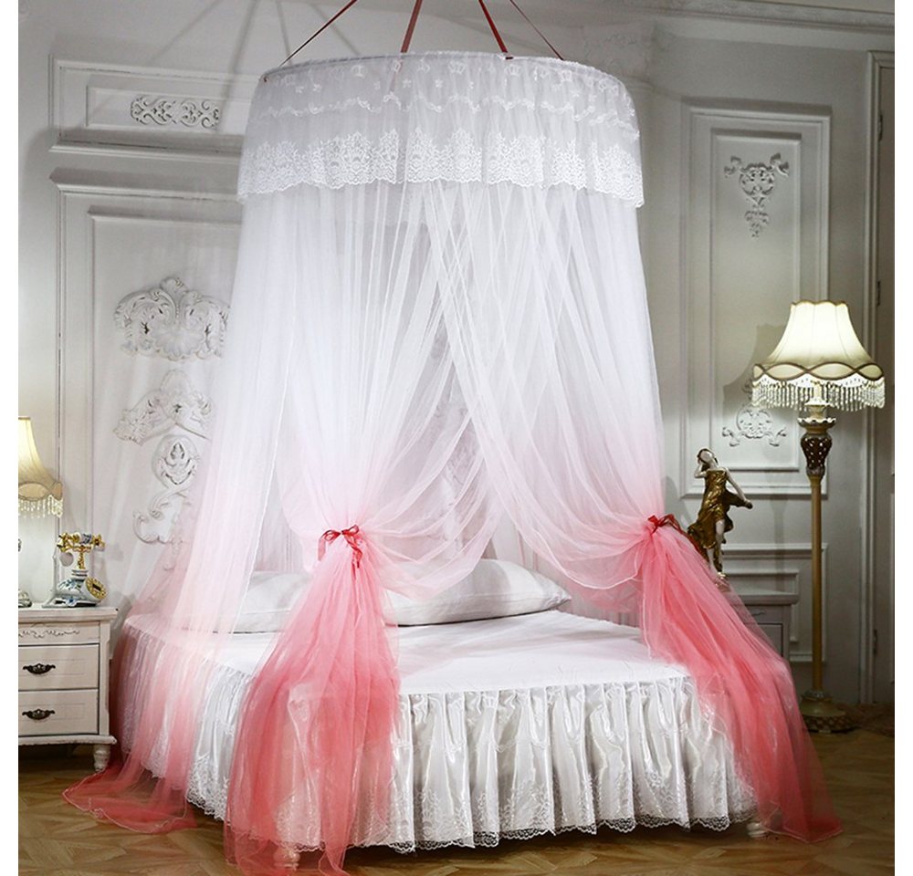 BTTO Moskitonetz Kuppel Moskitonetz Himmelbett Lichterketten Vorhänge für Queen King, Insektenschutz für Kinder Mädchen Betthimmel BTTO Moskitonetz Kuppel Moskitonetz Himmelbett Lichterketten Vorhänge für Queen King, Insektenschutz für Kinder Mädchen Betthimmel von BTTO