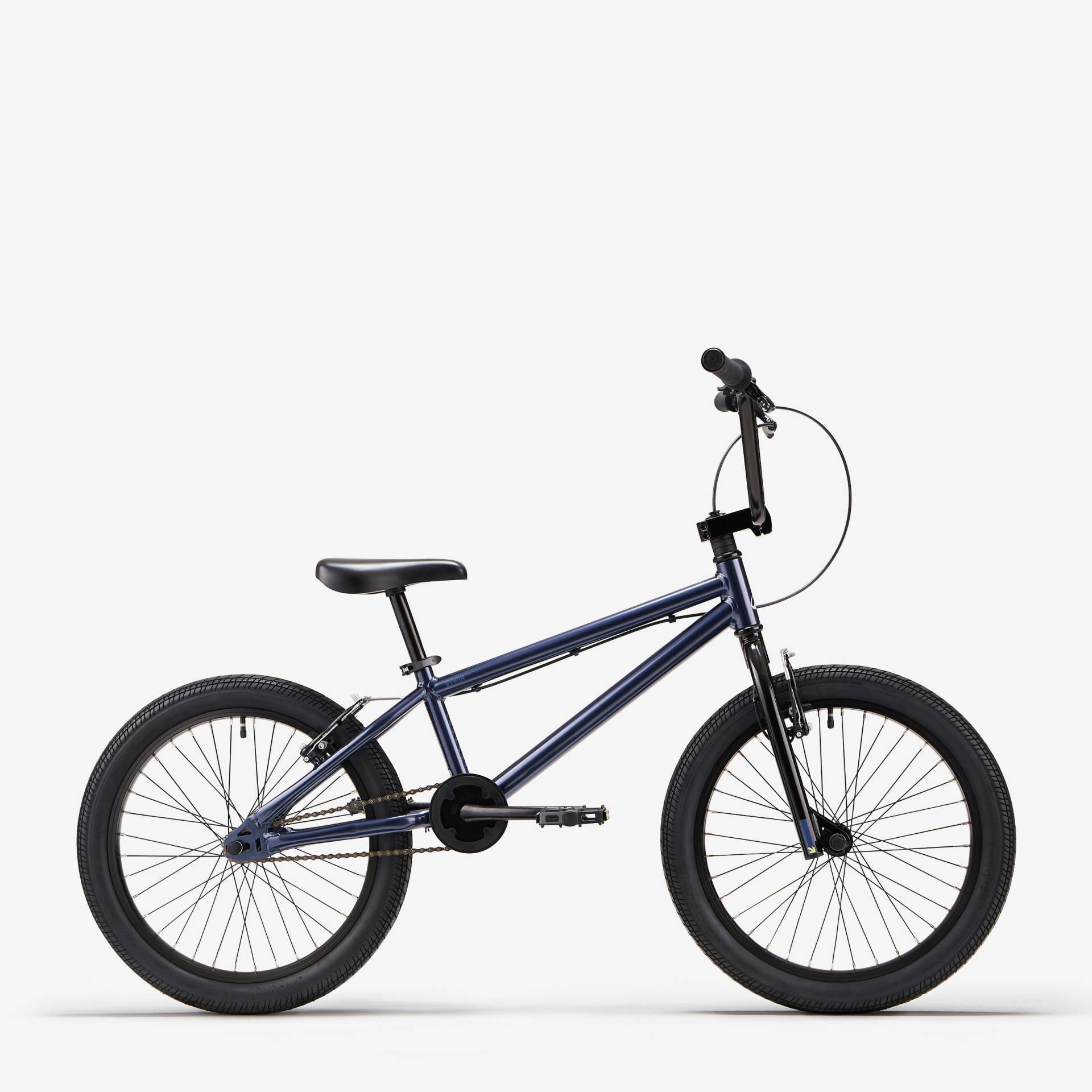 BMX-Rad Kinder 20 Zoll Wipe 500 blau von BTWIN