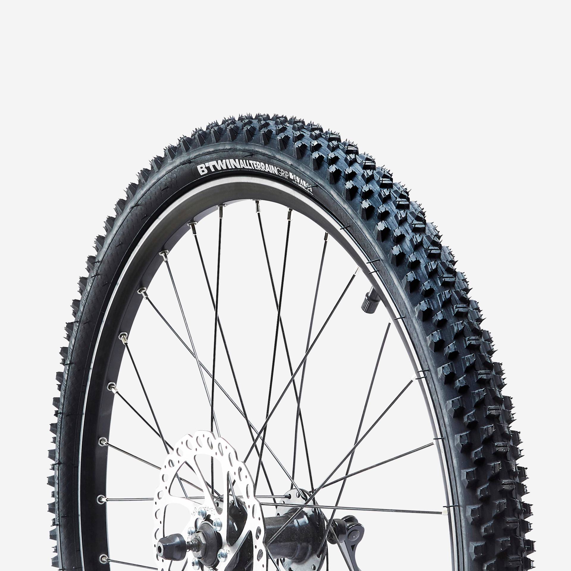 Drahtreifen Kinder-MTB 24×1,95 (47-507) von BTWIN