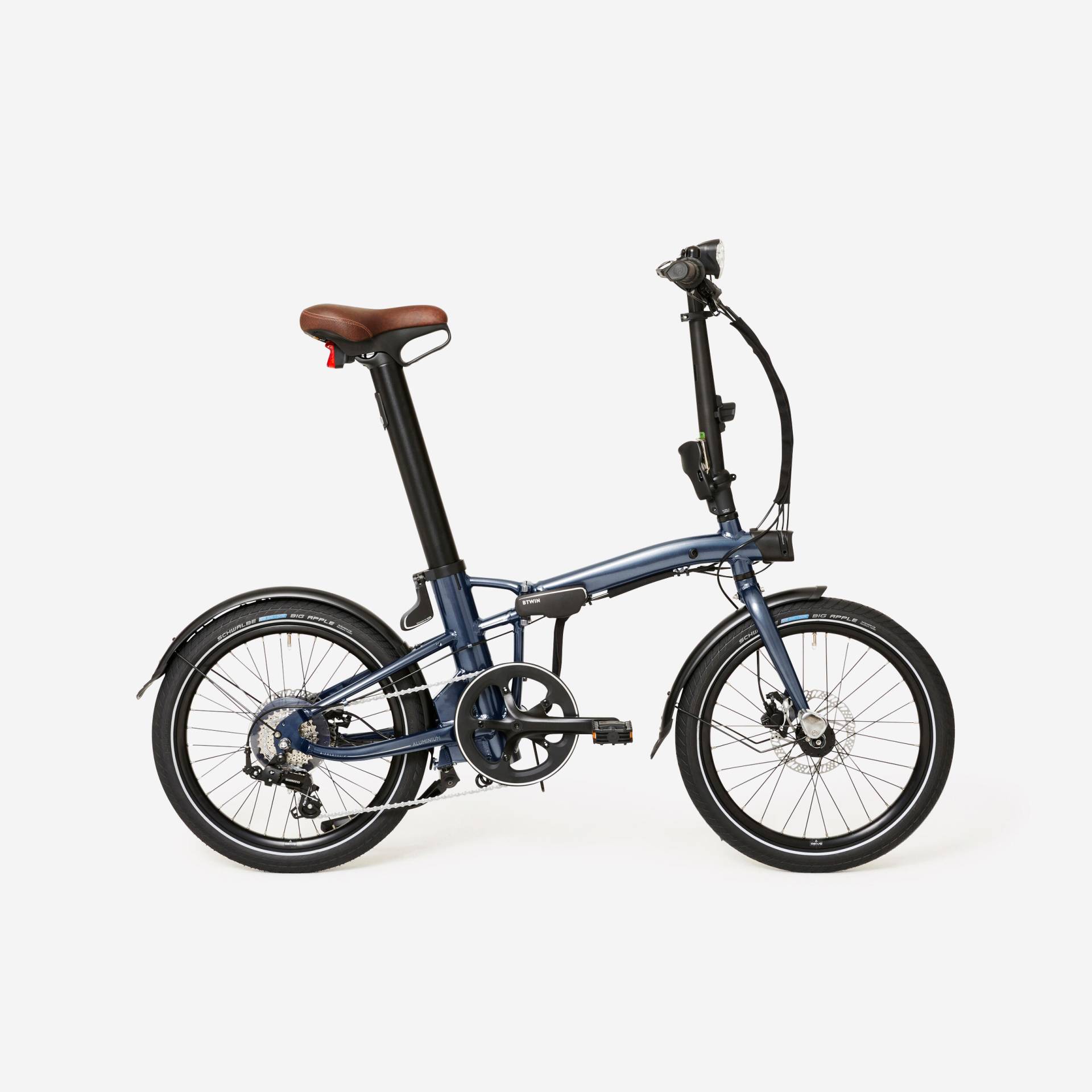 E-Bike Faltrad Klapprad 20 Zoll E-Fold 900 1 Second von BTWIN