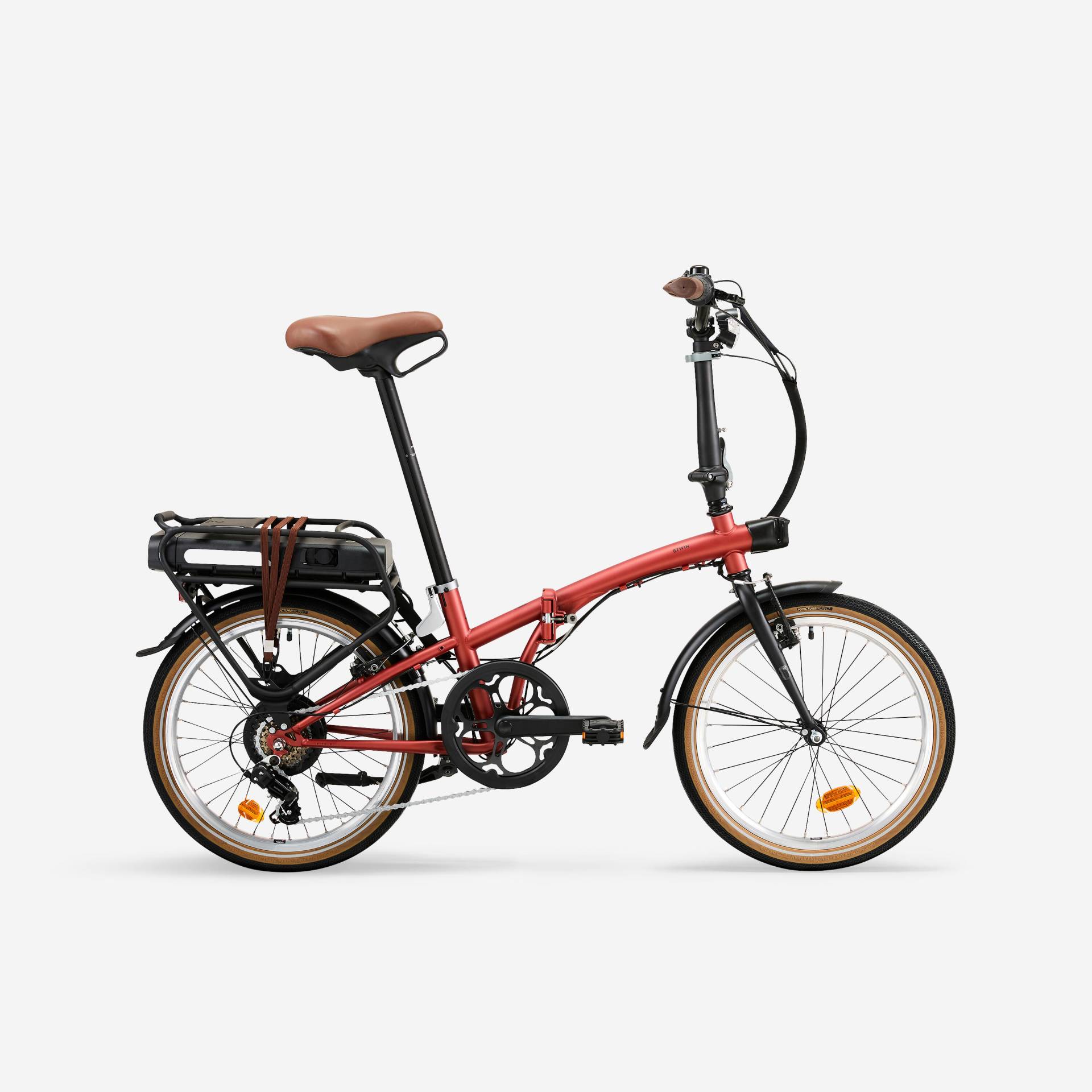 E-Bike Faltrad Klapprad E-Fold 500 rot E-Bike Faltrad Klapprad E-Fold 500 rot von BTWIN