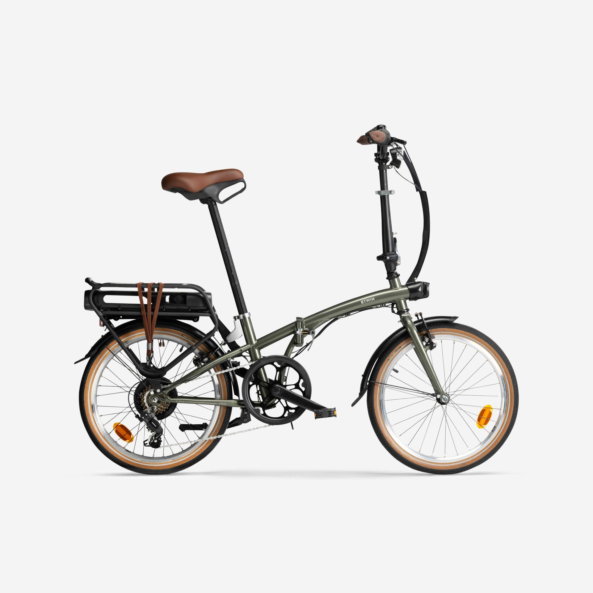 E-Bike Klapprad 20 Zoll E Fold 500 grün E-Bike Klapprad 20 Zoll E Fold 500 grün von BTWIN