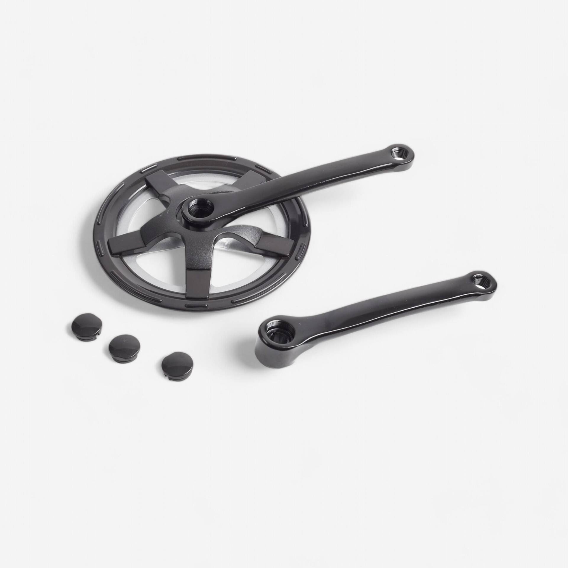 Einfach-Kurbelsatz 40t 170 mm schwarz Einfach-Kurbelsatz 40t 170 mm schwarz von BTWIN