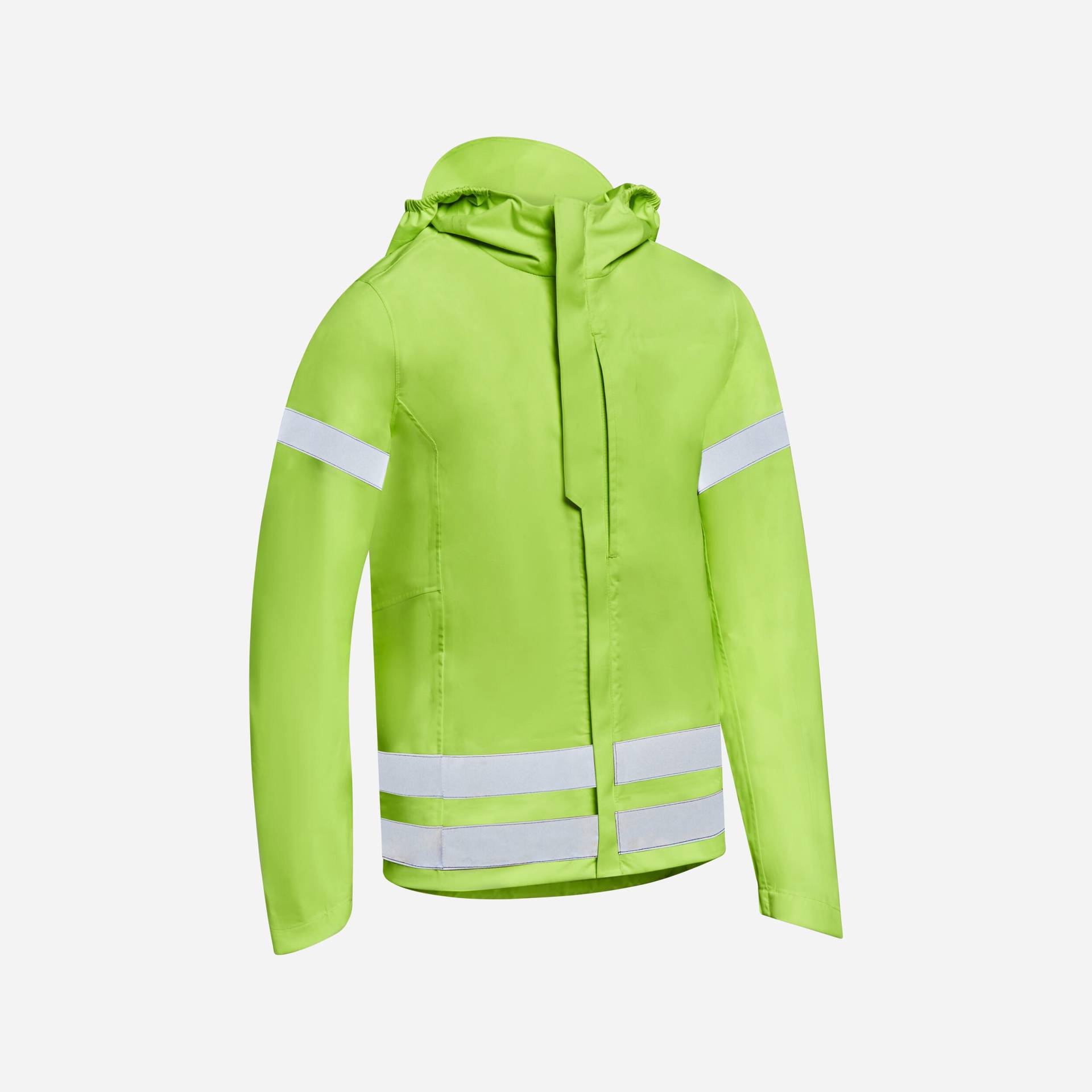 Fahrrad Regenjacke 500 Kinder neongelb Fahrrad Regenjacke 500 Kinder neongelb von BTWIN