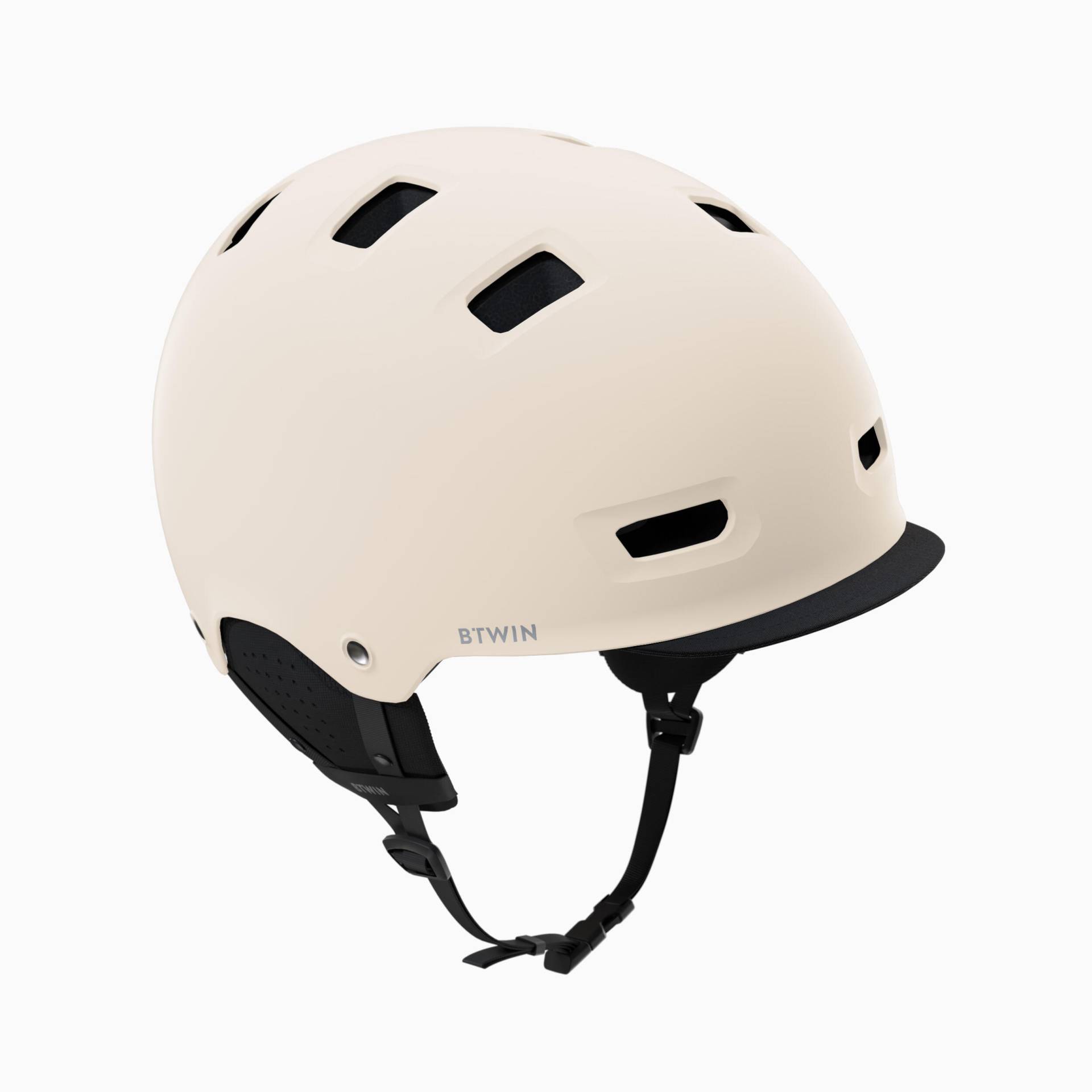 Fahrradhelm City Bowl 500 beige Fahrradhelm City Bowl 500 beige von BTWIN