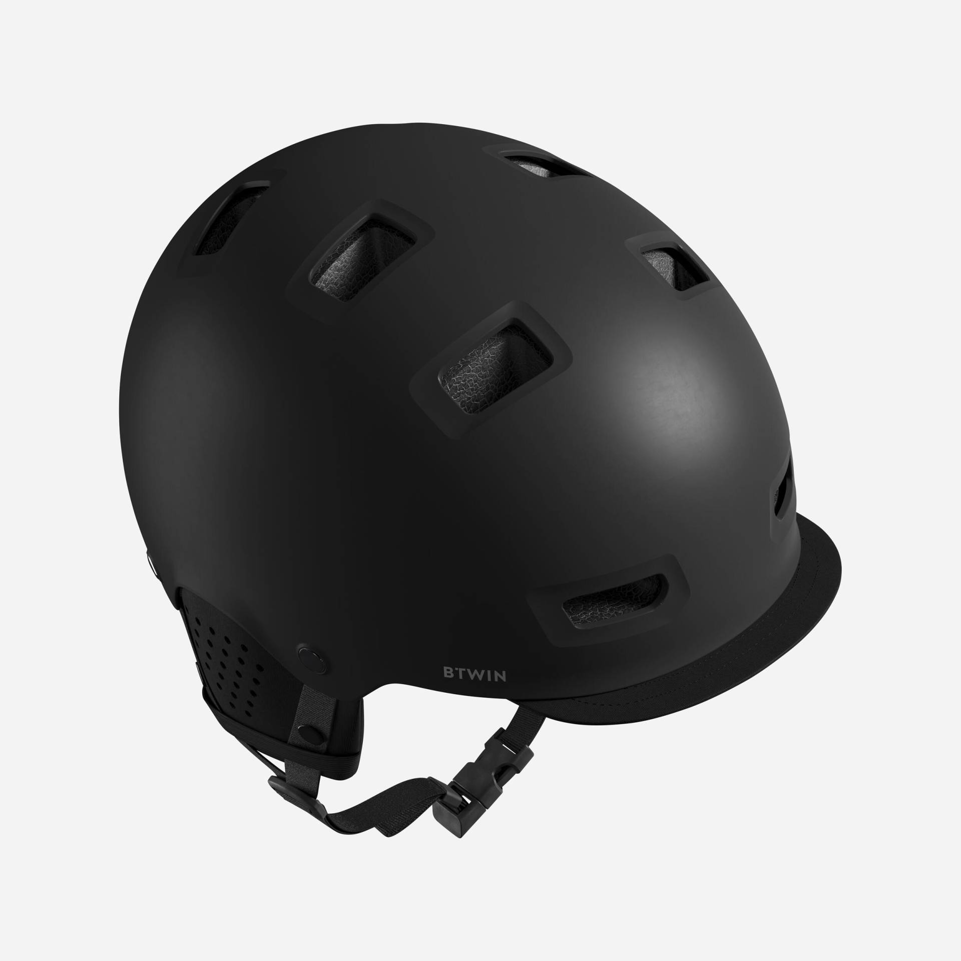 Fahrradhelm City Urban CBH 500 Bowl schwarz Fahrradhelm City Urban CBH 500 Bowl schwarz von BTWIN