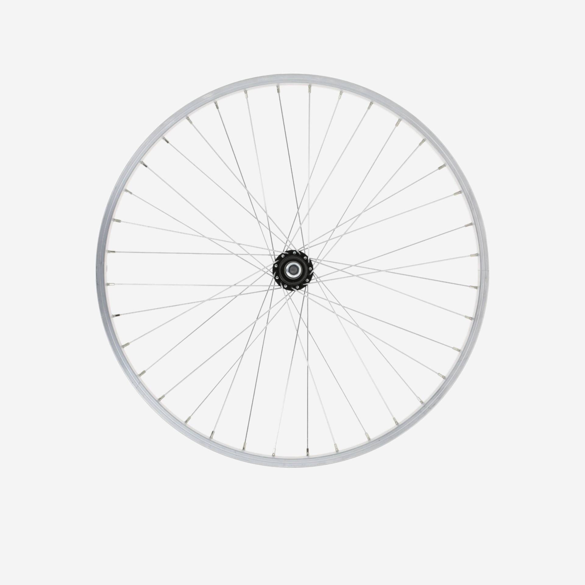 Hinterrad 24" Kinder einwandig Freilauf silber Hinterrad 24" Kinder einwandig Freilauf silber von BTWIN