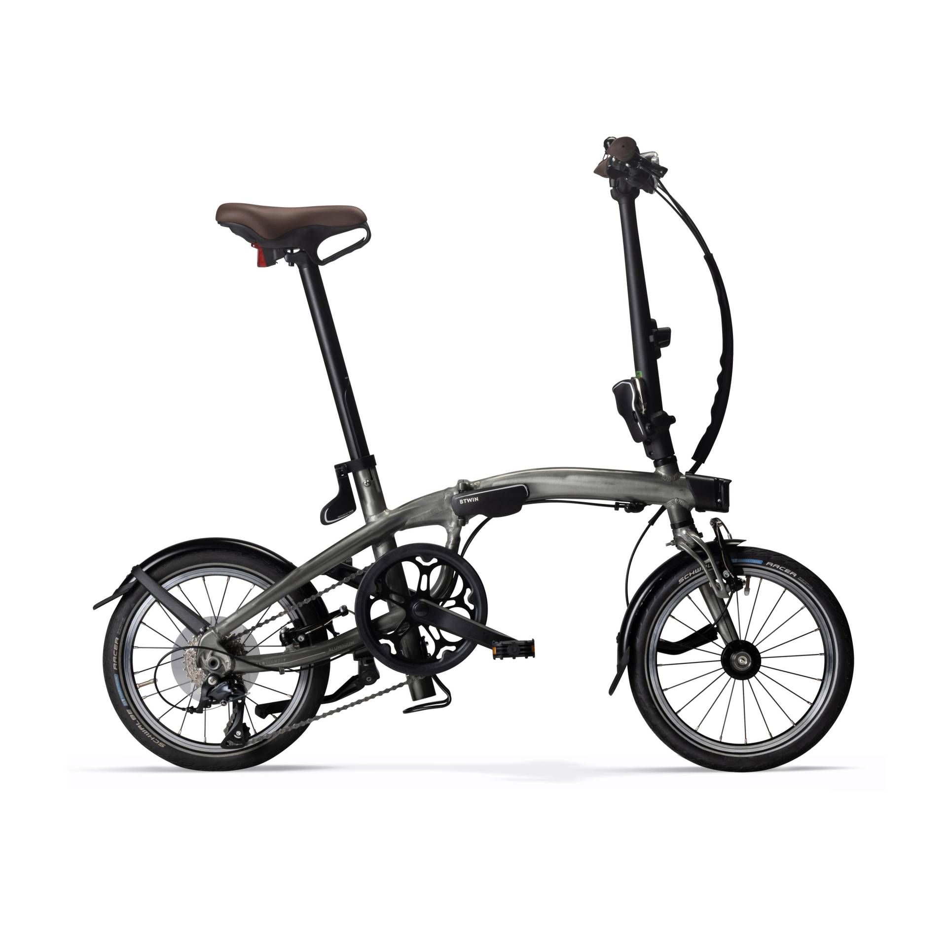 Klapprad 16 Zoll ultrakompakt Fold Light 1 Second Aluminium Klapprad 16 Zoll ultrakompakt Fold Light 1 Second Aluminium von BTWIN
