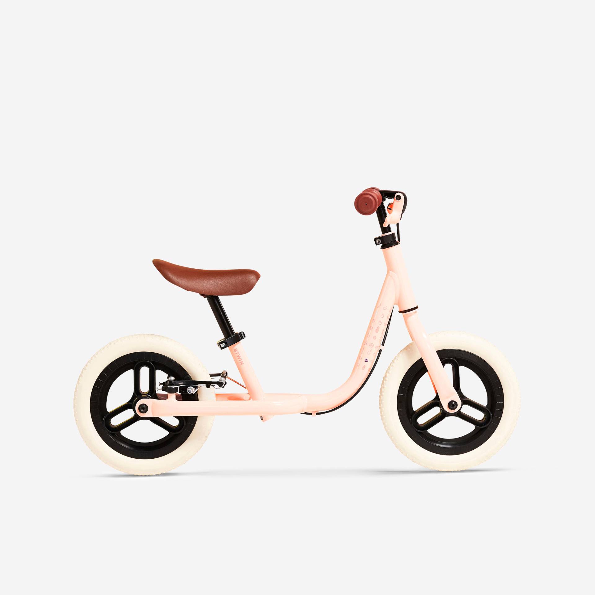 Laufrad Kinder 10 Zoll Runride 500 rosa/beige Laufrad Kinder 10 Zoll Runride 500 rosa/beige von BTWIN