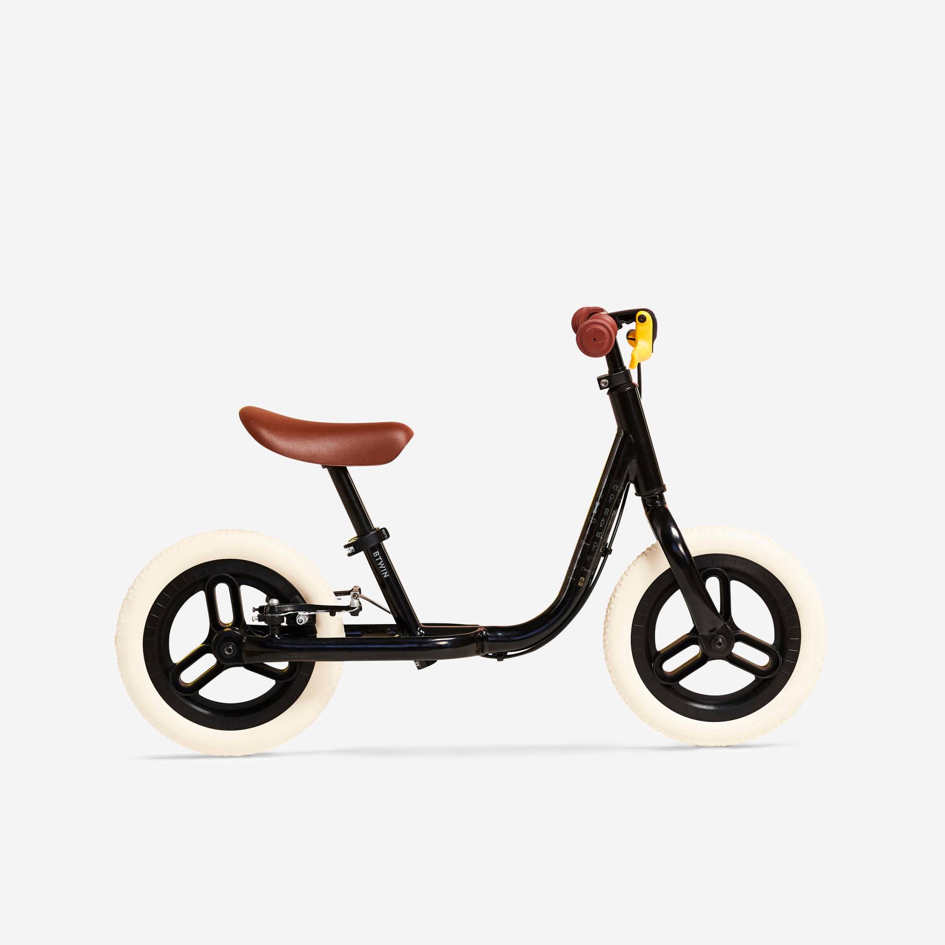 Laufrad Kinder 10 Zoll Runride 500 schwarz/beige Laufrad Kinder 10 Zoll Runride 500 schwarz/beige von BTWIN