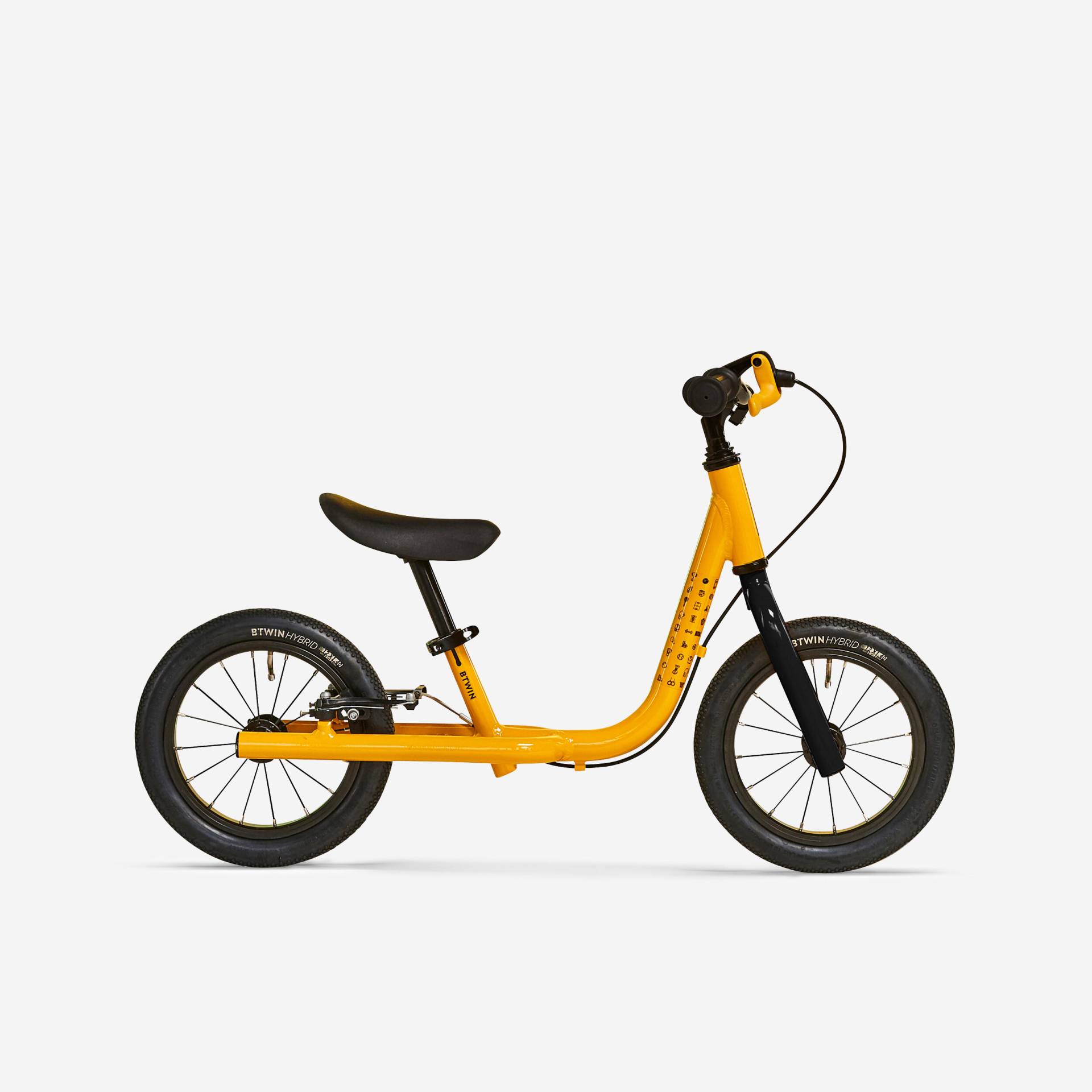 Laufrad Kinder 12 Zoll Runride 900 Alu gelb Laufrad Kinder 12 Zoll Runride 900 Alu gelb von BTWIN