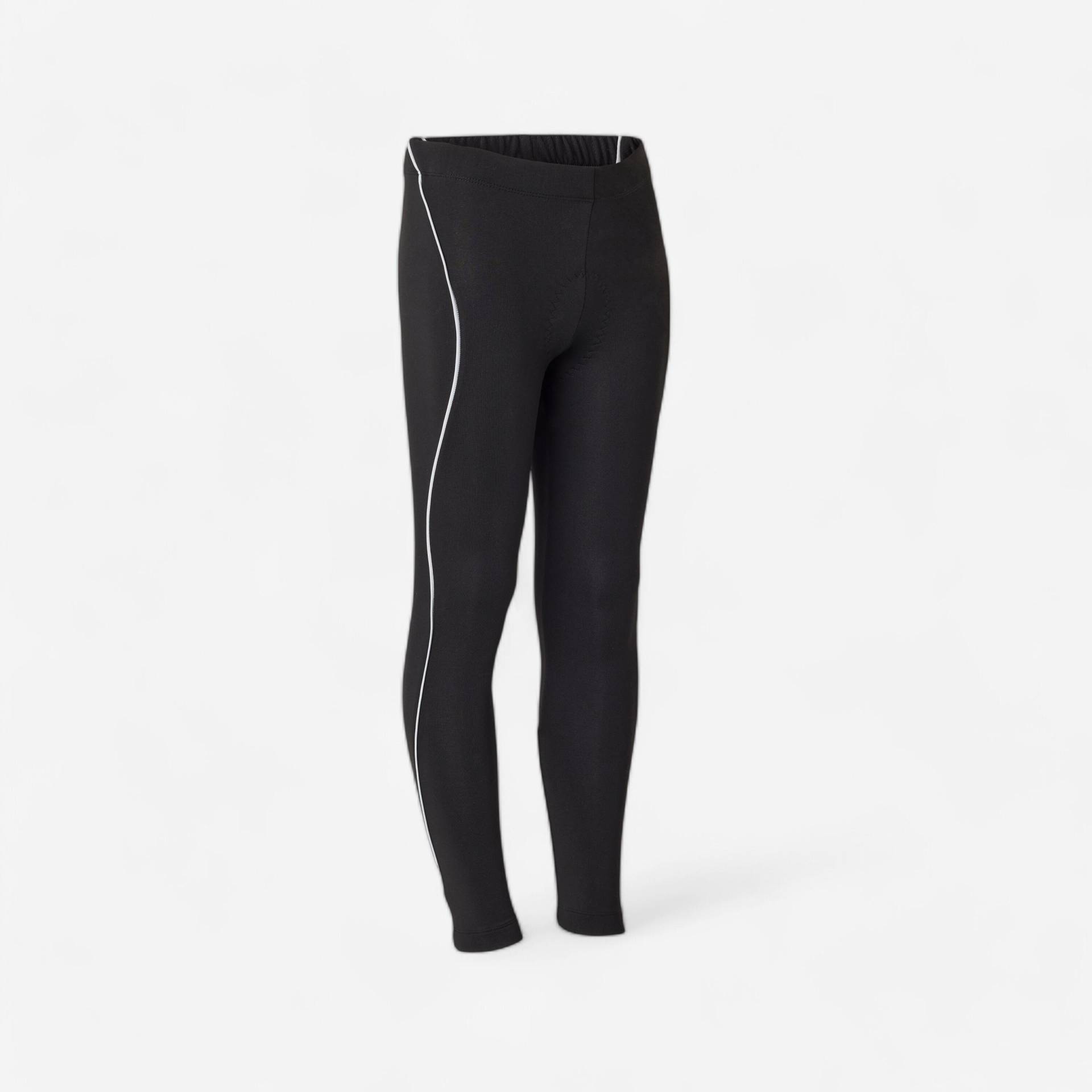 Radhose lang 100 Kinder 8–14 Jahre schwarz Radhose lang 100 Kinder 8–14 Jahre schwarz von BTWIN