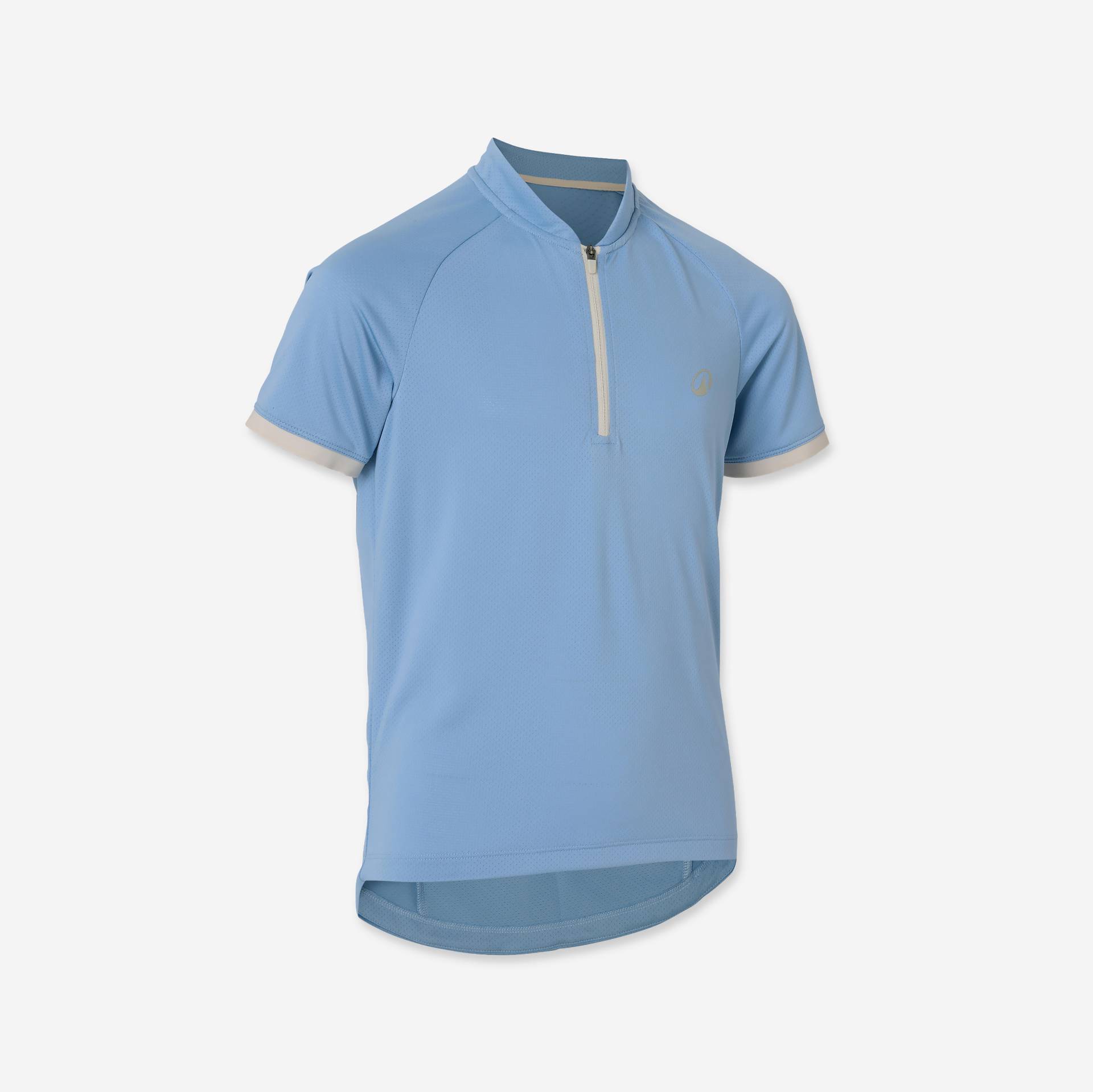 Radtrikot kurzarm EXPL 500 Kinder blau Radtrikot kurzarm EXPL 500 Kinder blau von BTWIN