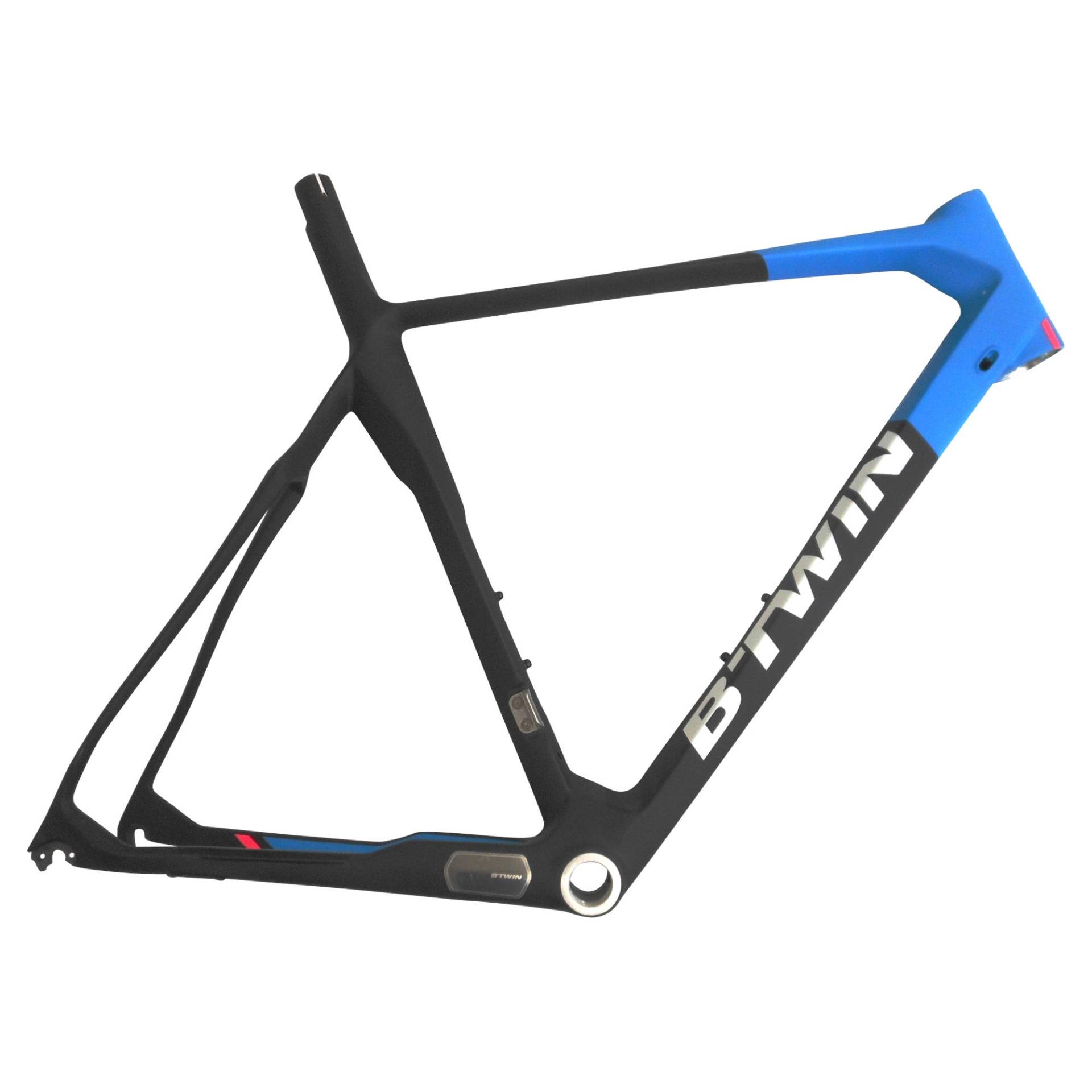 Rahmen Mach 740 CF 2015 blue/p von BTWIN