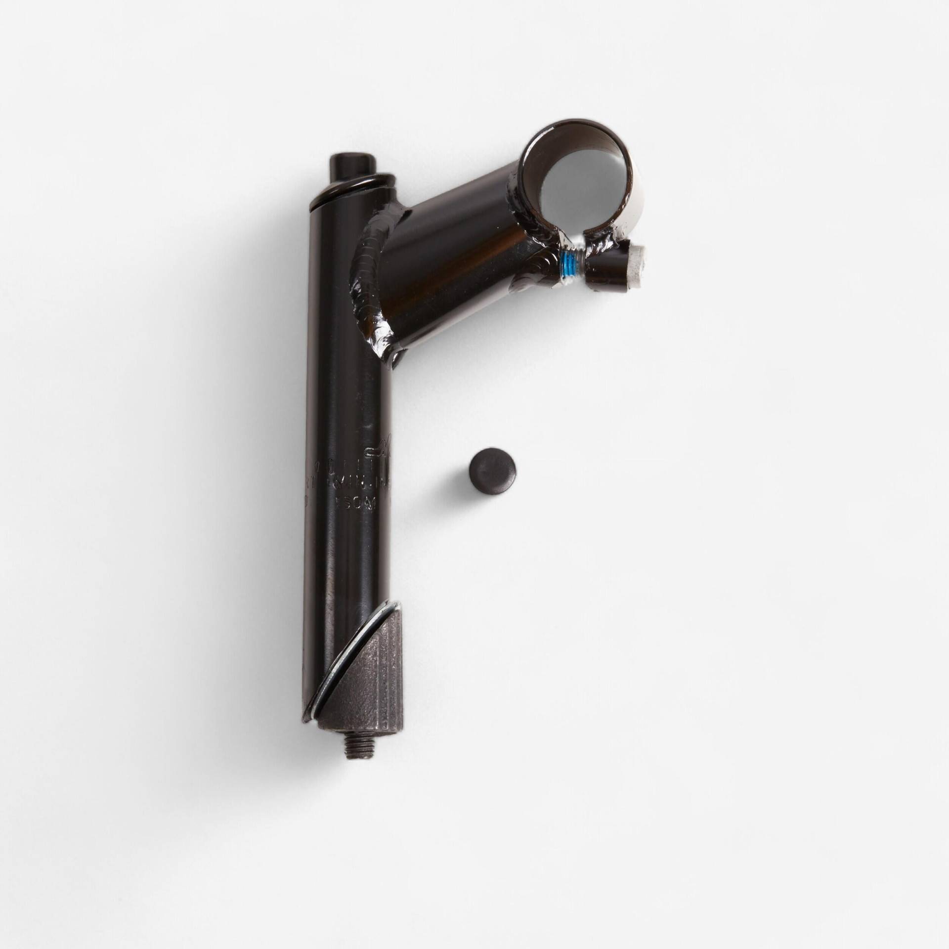 Schaftvorbau 1 Zoll Länge 65 mm für Lenker mit 25.4 mm Durchmesser schwarz Schaftvorbau 1 Zoll Länge 65 mm für Lenker mit 25.4 mm Durchmesser schwarz von BTWIN