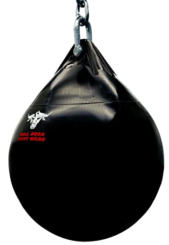 Bull Doza Fight Wear Wasserboxsack - Hochbelastbar - Wasserdicht - DREI Größen (L (48cm) 53kg) von BULL DOZA FIGHT WEAR