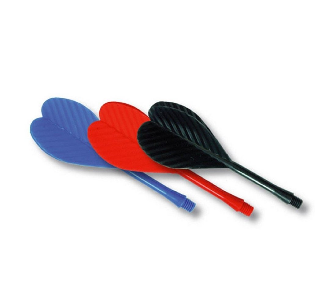 BULL'S Dart-Flights 24er Plastic Flight schw./6mm BULL'S Dart-Flights 24er Plastic Flight schw./6mm von BULL'S