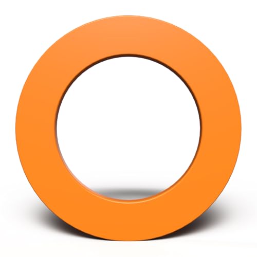BULL'S Plain PU Surround - Premium Wand-Schutz für Dartscheiben - Aus hochwertigem PU-Material - Leicht zu installieren - Farbe: Orange - Ideal für professionelle Dart-Setups BULL'S Plain PU Surround - Premium Wand-Schutz für Dartscheiben - Aus hochwertigem PU-Material - Leicht zu installieren - Farbe: Orange - Ideal für professionelle Dart-Setups von BULL'S