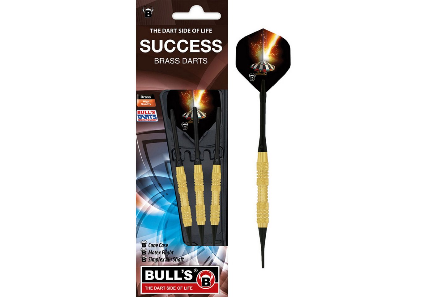 BULL'S Softdarts Softdart Success, messing, 18g. Gold BULL'S Softdarts Softdart Success, messing, 18g. Gold von BULL'S