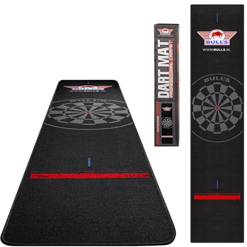 Bull's Profi Teppich Darts Matte - Schwarz-Schwarz 300x65cm - 100% synthetisches Material Bull's Profi Teppich Darts Matte - Schwarz-Schwarz 300x65cm - 100% synthetisches Material von BULL'S