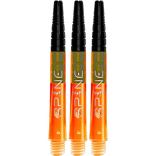 Bull's Spine Shafts - Orange - Medium - Premium Dart Schäfte für verbessertes Spiel von BULL'S