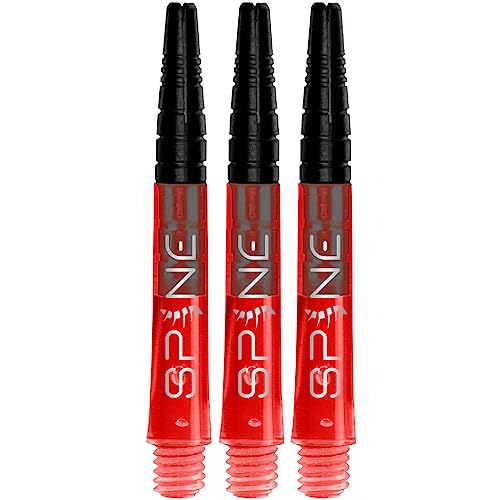BULL'S Spine Shafts - Rot - Zwischenlänge - Premium Dart Schäfte für verbessertes Spiel BULL'S Spine Shafts - Rot - Zwischenlänge - Premium Dart Schäfte für verbessertes Spiel von BULL'S