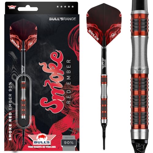 Bulls Smoke B red Darts, Soft, 18 g Bulls Smoke B red Darts, Soft, 18 g von BULL'S