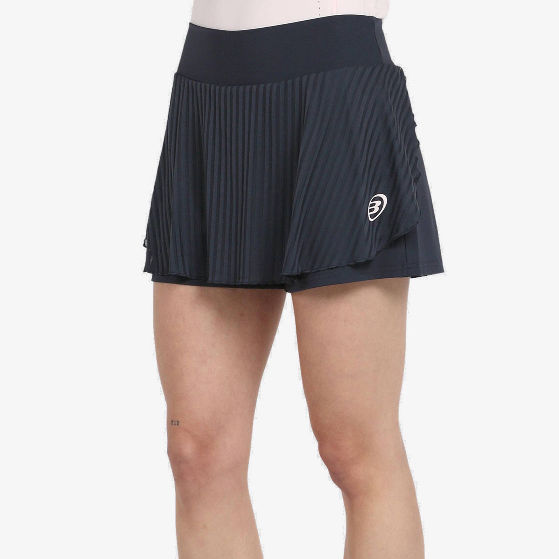 Damen Padelrock technisch - Bullpadel Bogas schwarz Damen Padelrock technisch - Bullpadel Bogas schwarz von BULLPADEL