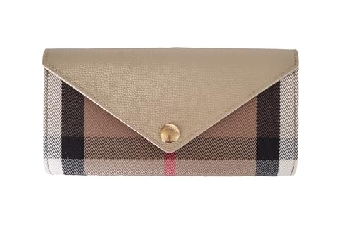 BURBERRY Halton 8067266 Damen-Geldbörse Continental, beige, 19x10x3, Klassisch von BURBERRY