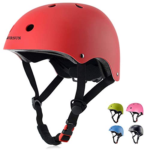 BURSUN Kinder Fahrradhelm Kinderhelm Skaterhelm für Alter 2-16 Jahre Jungen Mädchen, Kinderhelm für Fahrrad Roller Skateboard Scooter Roller Skating BURSUN Kinder Fahrradhelm Kinderhelm Skaterhelm für Alter 2-16 Jahre Jungen Mädchen, Kinderhelm für Fahrrad Roller Skateboard Scooter Roller Skating von BURSUN