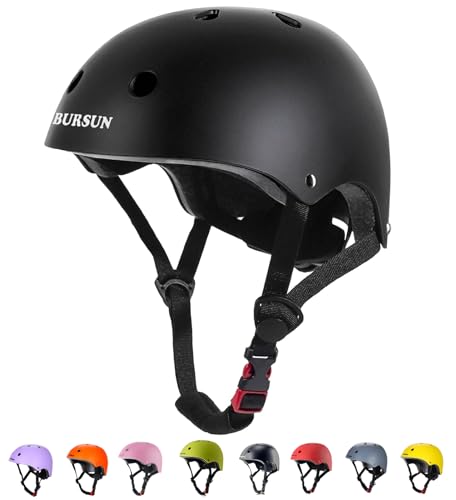 BURSUN Kinder Fahrradhelm Kinderhelm Skaterhelm für Alter 2-16 Jahre Jungen Mädchen, Kinderhelm für Fahrrad Roller Skateboard Scooter Roller Skating BURSUN Kinder Fahrradhelm Kinderhelm Skaterhelm für Alter 2-16 Jahre Jungen Mädchen, Kinderhelm für Fahrrad Roller Skateboard Scooter Roller Skating von BURSUN