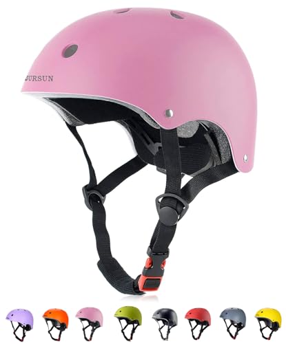 BURSUN Kinder Fahrradhelm Kinderhelm Skaterhelm für Alter 2-16 Jahre Jungen Mädchen, Kinderhelm für Fahrrad Roller Skateboard Scooter Roller Skating BURSUN Kinder Fahrradhelm Kinderhelm Skaterhelm für Alter 2-16 Jahre Jungen Mädchen, Kinderhelm für Fahrrad Roller Skateboard Scooter Roller Skating von BURSUN