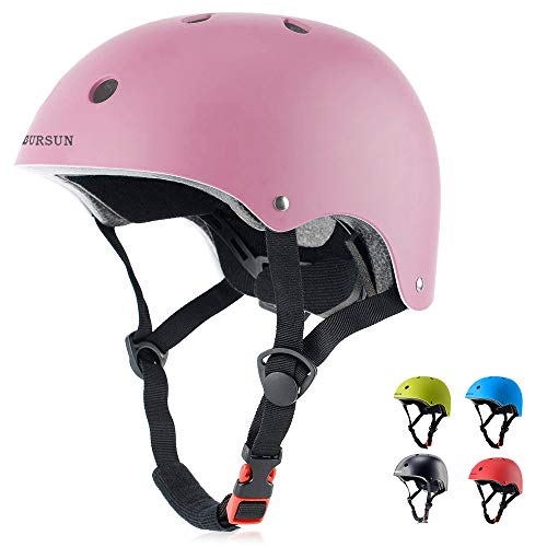 BURSUN Kinder Fahrradhelm Kinderhelm Skaterhelm für Alter 2-16 Jahre Jungen Mädchen, Kinderhelm für Fahrrad Roller Skateboard Scooter Roller Skating BURSUN Kinder Fahrradhelm Kinderhelm Skaterhelm für Alter 2-16 Jahre Jungen Mädchen, Kinderhelm für Fahrrad Roller Skateboard Scooter Roller Skating von BURSUN