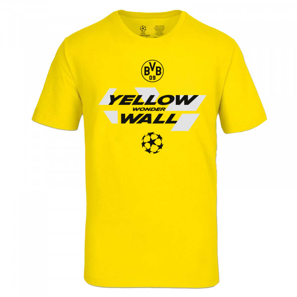 BVB T-Shirt UEFA CL Finale Herren Gelb, Größe L für Herren von BVB