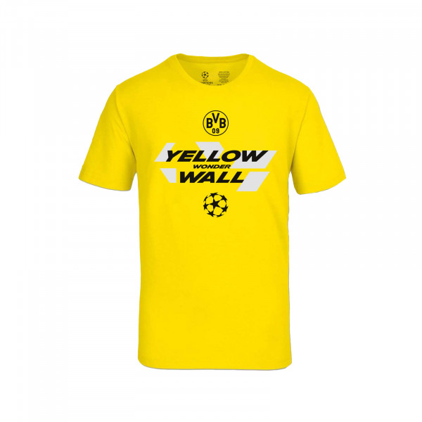 BVB T-Shirt UEFA CL Finale Kinder Gelb, Größe 128 von BVB