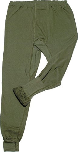 BW Winter Unterhose Plüsch Oliv, Oliv, 6/L/52 von BW